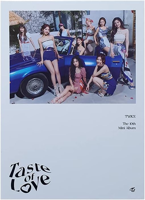 Buy Jyp Ent Twice 10th Mini Taste Of Love Album Taste Version Cd 10 Photocards Set Photobook Photocards Lenticular Tasting Card Coaster Extra Twice 5 Photocards Online In Hungary B0977h1p75
