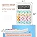 Mr. Pen- Mechanical Switch Calculator, 12Digits, Large LCD Display, Colorful Calculator Big Buttons, Mechanical Calculator, Calculators Desktop Calculator, Cute Calculator, Aesthetic Calculator