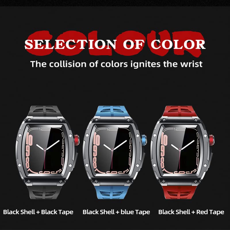 Protégez votre Apple Watch 45mm avec ce kit de modification boîtier alliage antichoc