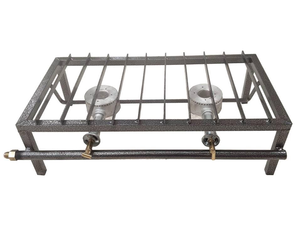 Opiniones de Estufa 30 los más solicitados. 44 Estufa de 2 Quemadores FABRICADA EN FIERRO, ESMALTADA EN COLOR ALUMINIO. DE 60X30 CM IDEAL PARA CASA O NEGOCIO