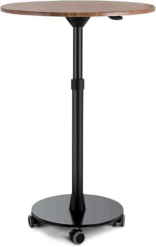 Computer Desks Standing Lifting Table Movable Bedside Round Table Laptop