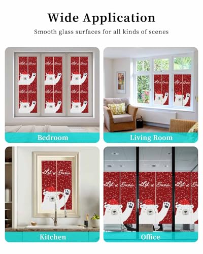 Película para ventana privacidad rojo oscuro 35.4x78.7 pulgadas miniatura 6
