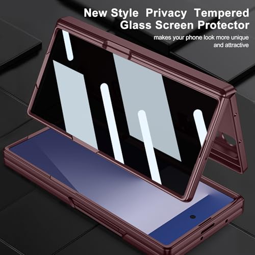 Coque Samsung Z Fold 7 antichoc avec protège-écran de confidentialité anti-espion - 2