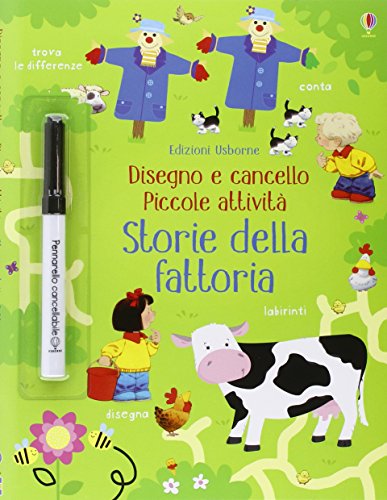 Storie della fattoria. Piccole attività. Disegno e cancello. Ediz. illustrata. Con gadget Storie della fattoria. Piccole attività. Disegno e cancello. Ediz. illustrata. Con gadget