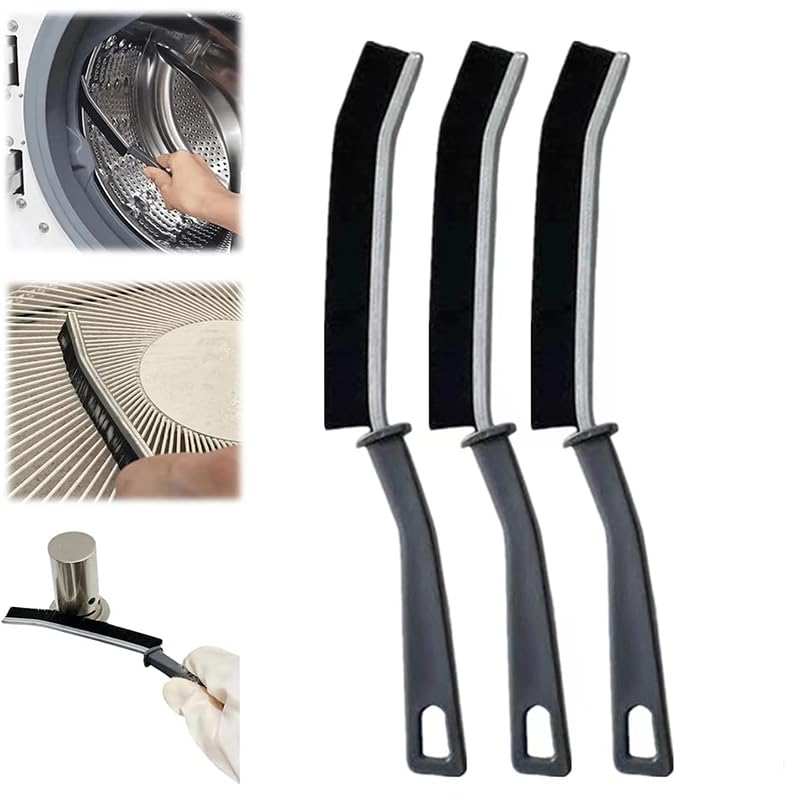 HENGBANG3Pcs Gap Cleaning Brush, Dead Corners Multifunctional Brushes, Multifunctional Gap Brush Crevice Gap Cleaning Brush Tool,for Bathroom Kitchen Tiles Window Slots