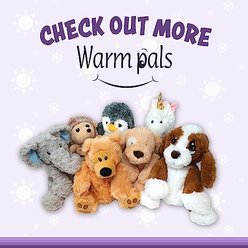 Warm Pals - Daniel Dragon - 1.5Lbs - Cozy Microwavable Lavender Scented Plush Toys - Heated Stuffed Animal - Heatable Coolable Bedtime Comfort Plushie #TOP5