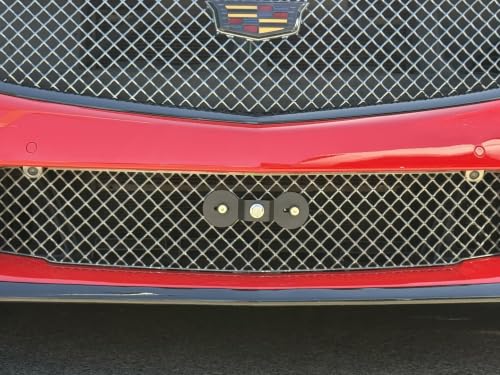 CravenSpeed Platypus License Plate Grille Mount Compatible with Cadillac ATS-V & CTS-V 2016-2019 | No Drilling | Installs in Seconds | Made of Stainless Steel & Aluminum | Made in USA by CravenSpeed - Image 4