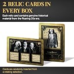 2025 Pieces of the Past Roaring 20s Edition Single Box Trading Cards 8 Packs 2 Guaranteed Relics - Image 4