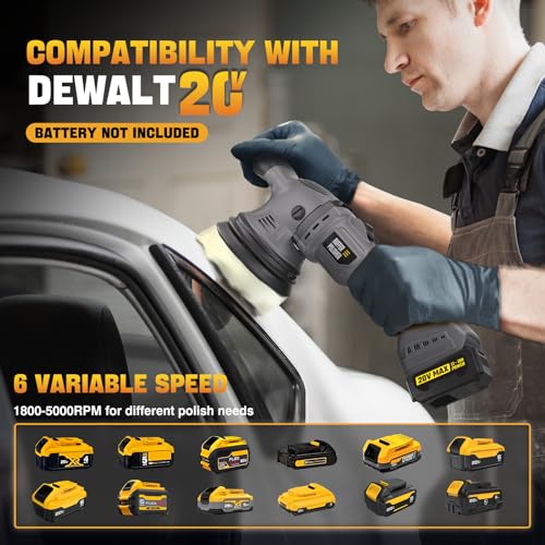 VERVEWAVE Cordless Polisher for DeWalt