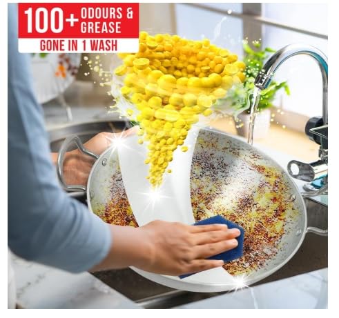 Image of Toilox Dish Wash Liquid 500ml - Pack of 2 (2 X 500ml) | Tough on Grease, Gentle on Hands