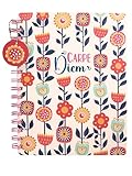 Photo Gallery doodle carpe diem, diario a spirale con segnalibro e oltre 100 adesivi, formato b5, 160 pagine a righe non datate, carta priva di acidi da 80 g/m², apertura piatta e scrittura confortevole Photo Gallery doodle carpe diem, diario a spirale con segnalibro e oltre 100 adesivi, formato b5, 160 pagine a righe non datate, carta priva di acidi da 80 g/m², apertura piatta e scrittura confortevole