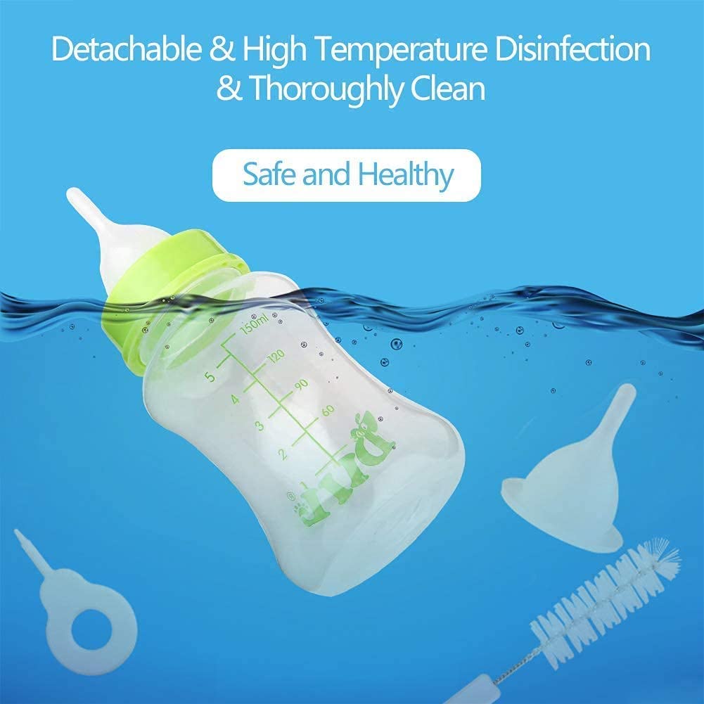 RvPaws Milk Feeding Bottle Set for Dogs, Puppies, Cat, Kitten (Color May Vary) 4