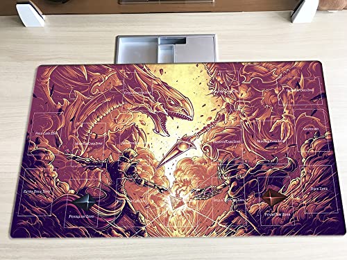 Mlikemat ZD014-200-A Dark Magic CCG TCG Trading Card Play Mat and Free Bag - Image 2