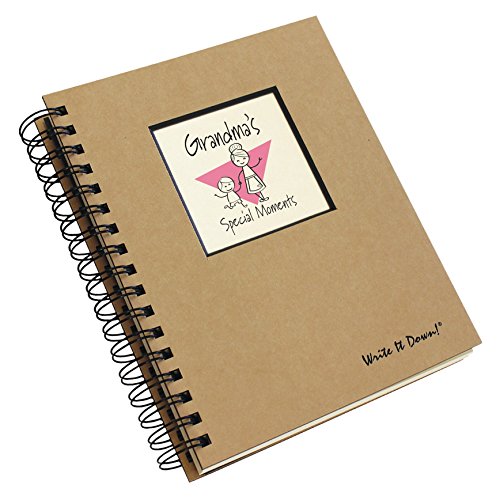 Write it Down series by Journals Unlimited, Guided Journal, Grandma's Special Moments Journal, Full-size 7.5"x 9", Kraft Hard Cover, Made in USA - Image 4