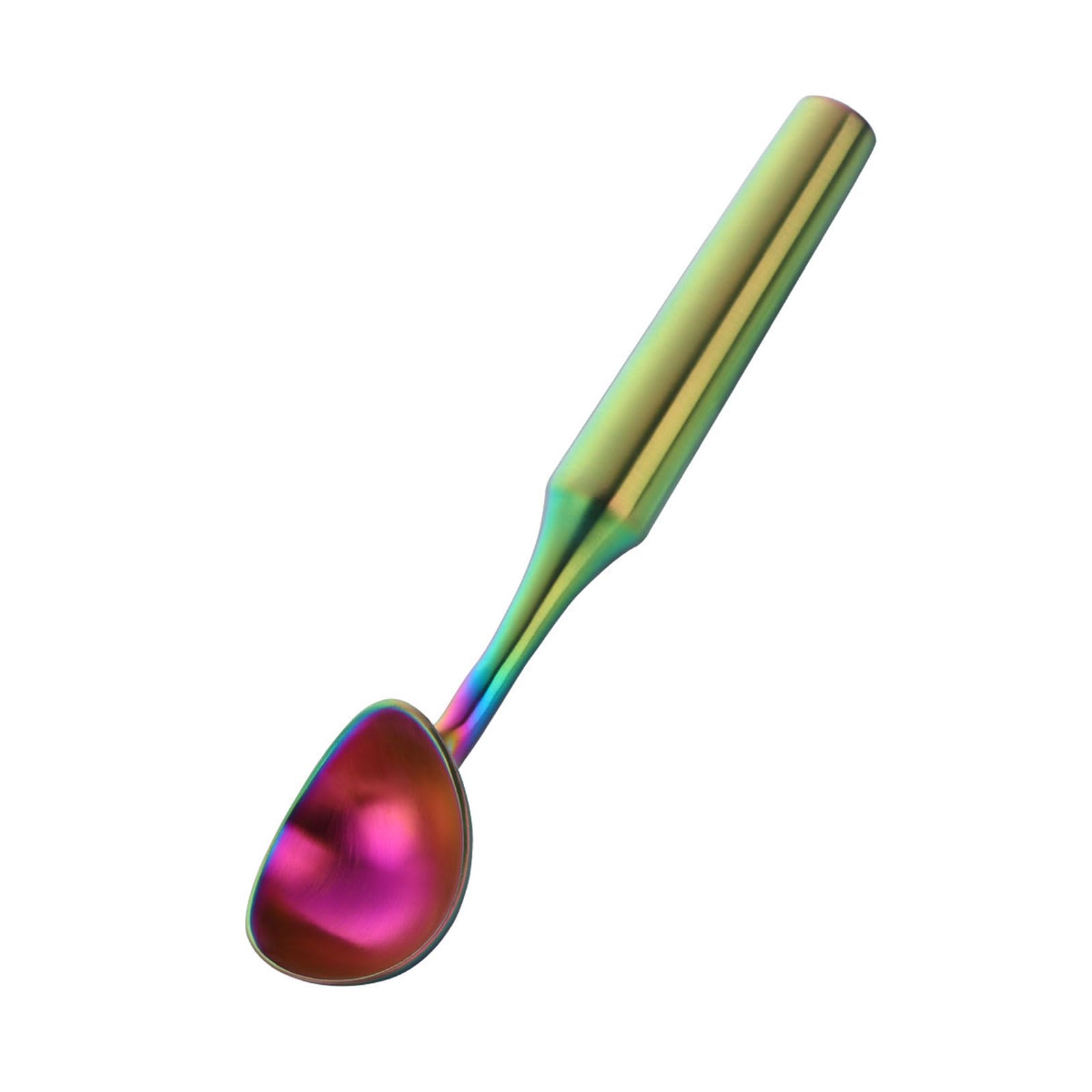 Tsophreniq Practical Stainless Steel Ice Cream Scoops Fruit Ball Maker for Creating Suitable Ice Cream Ball and Fruit Servings Stainless Steel Scoops