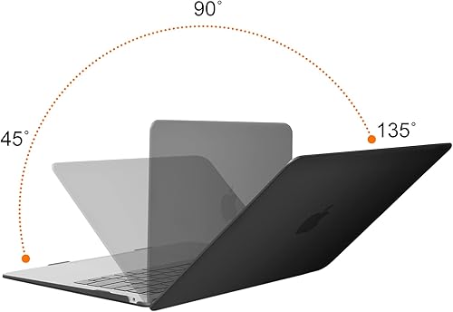 Miniatura 4 de MOSISO Funda compatible con MacBook Air de 13 pulgadas 2022 2021 2020 2019 2018 versión A2337 M1 A2179 A1932 Touch ID, carcasa rígida de plástico