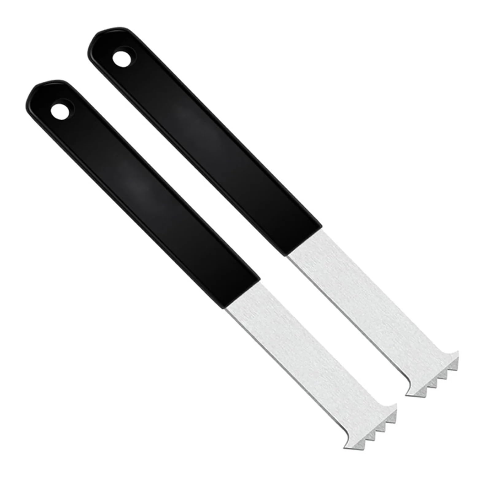 2Pcs Paver Removal Tool Metal Garden Brick Block Puller with Nonslip Handle and Double Joint Scraper Lifting for Blocks