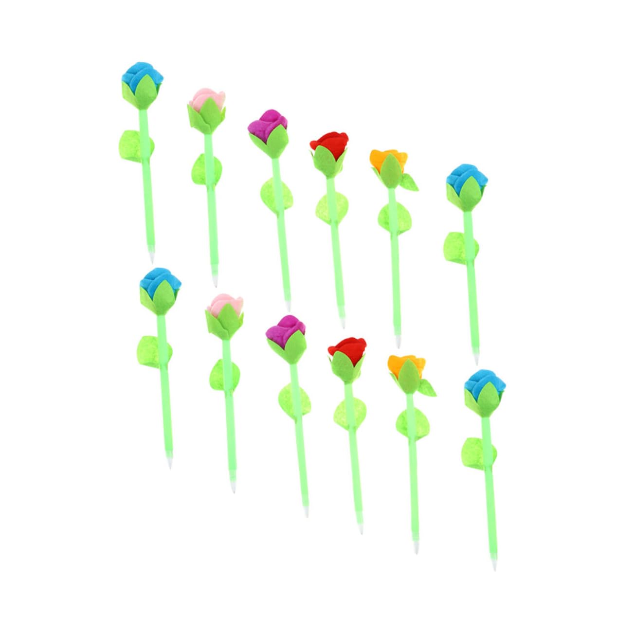 Operitacx 48pièces à Bille Forme De Fleur Peluche De Décoratifs Pour Bureau Et Pour Et