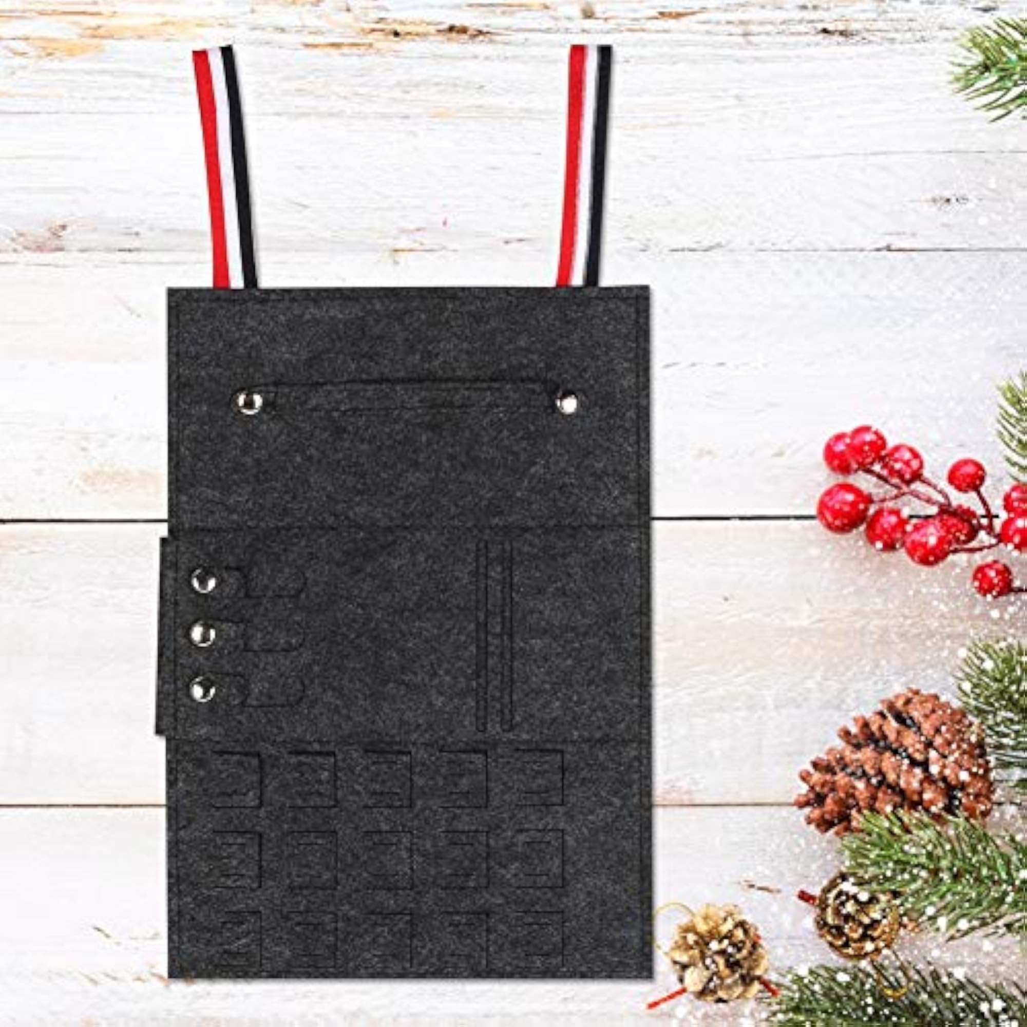 Soft Texture Felt Cloth Jewelry Travel Bag