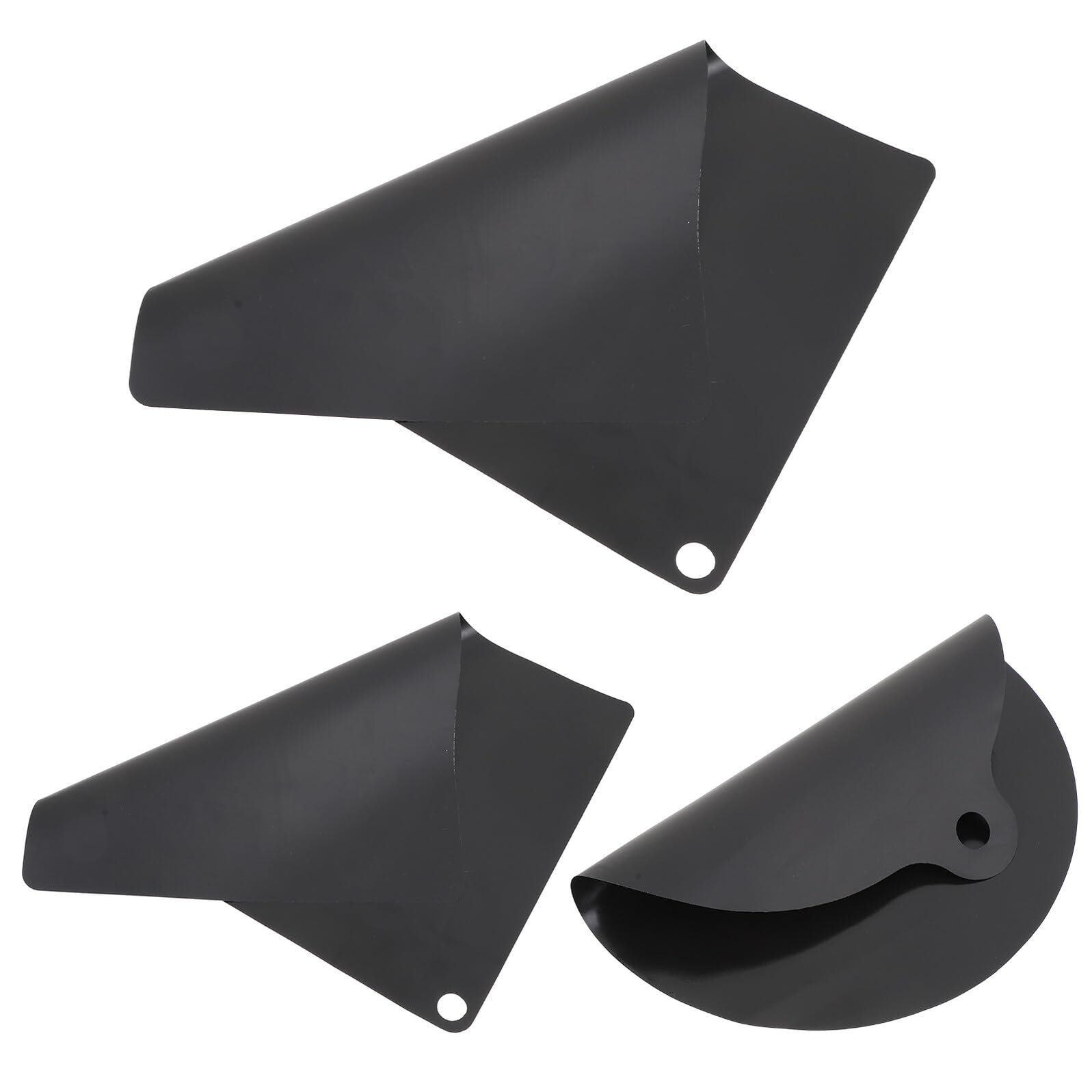 Toyvian 3 Piezas Protector Placas Inducción Alfombrillas Silicona Antideslizantes Resistentes al Calor para Cocina Vitrocerámica y Encimera Multifunción