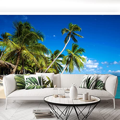 Papier Peint Mer des Caraïbes pour masquer un grand mur vide - 5