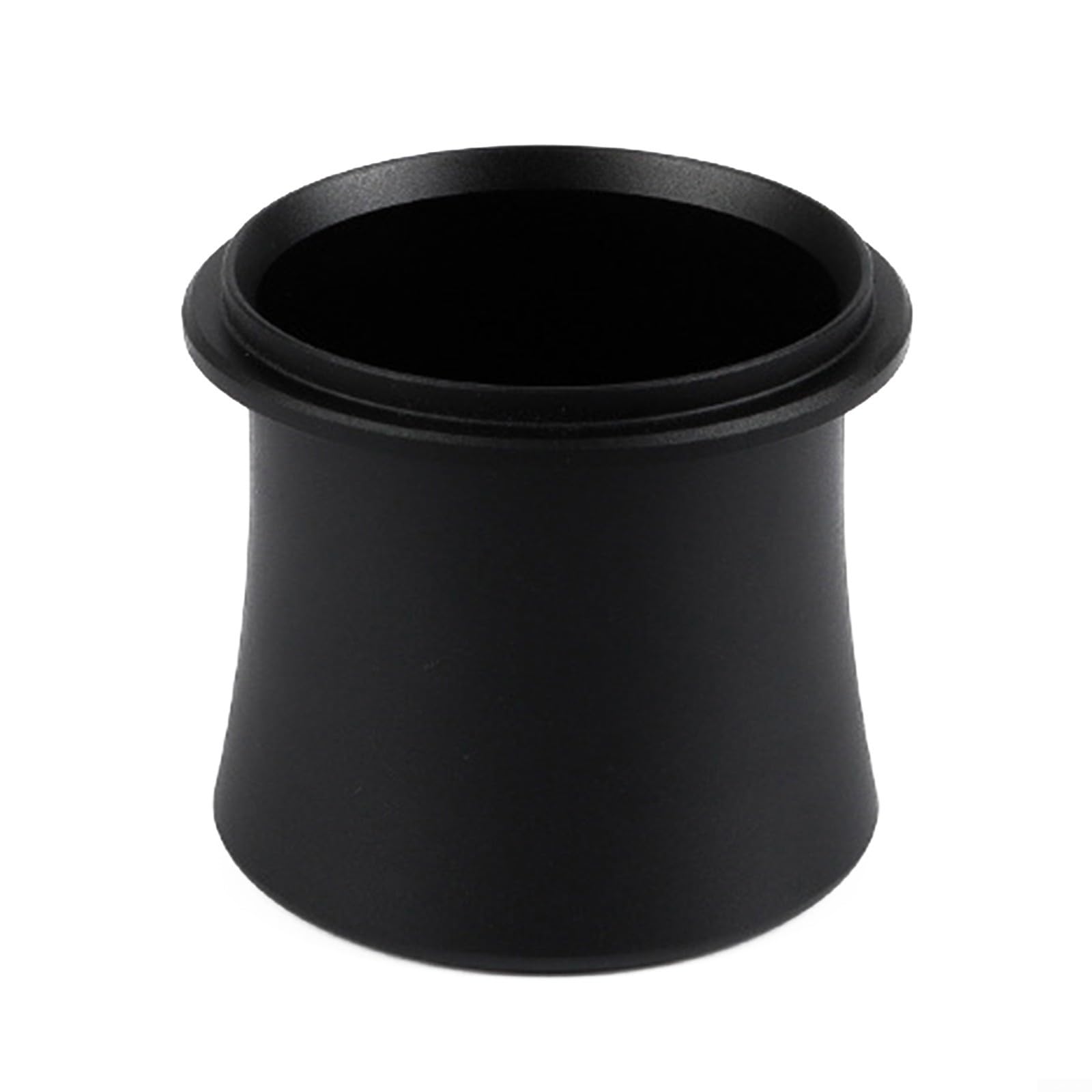 Praktischer, freihändiger Kaffee-Dosierbecher, Aluminiumlegierung, 58/54/53/51 mm (schwarz 58 mm)
