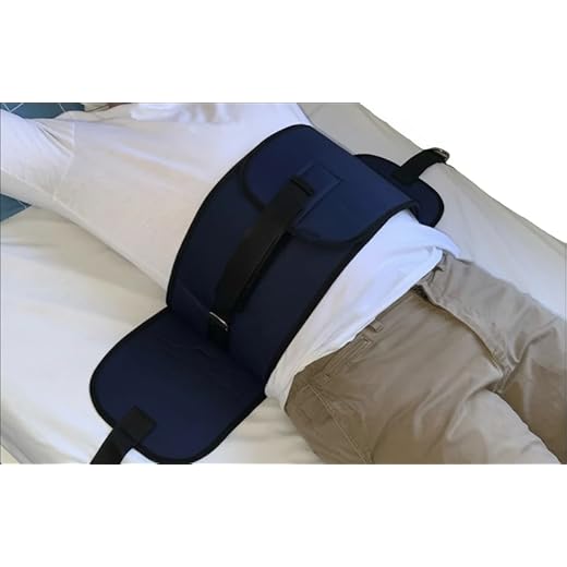 Gar Medical Cinturón Abdominal para cama, Sujeción para Cama adulto, cierre de velcro para camas de 090 a 150 Cm. Fijación al sommier.