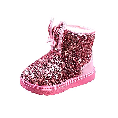 TN TANGNEST Toddler Girls Boys Snow Boots Winter Warm Fur Lined Outdoor Boots