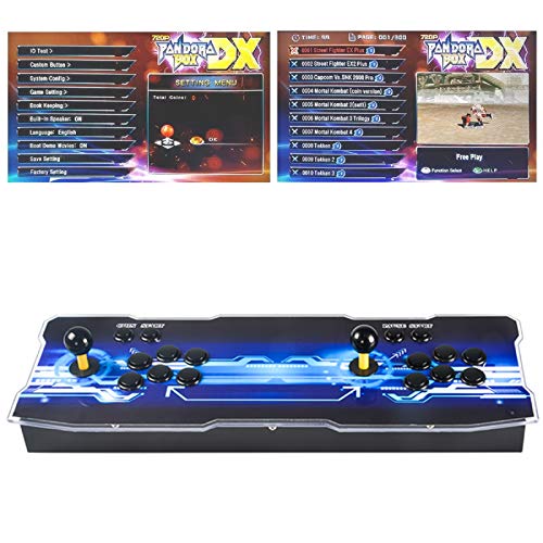 TAPDRA Pandora Box DX Original 3A Game Box Consola Arcade 3000 en 1, Tiene Juegos 3D, 2 Jugadores admite hasta 3P y 6P, Puede Guardar el Progreso del Juego Función de puntuación Alta