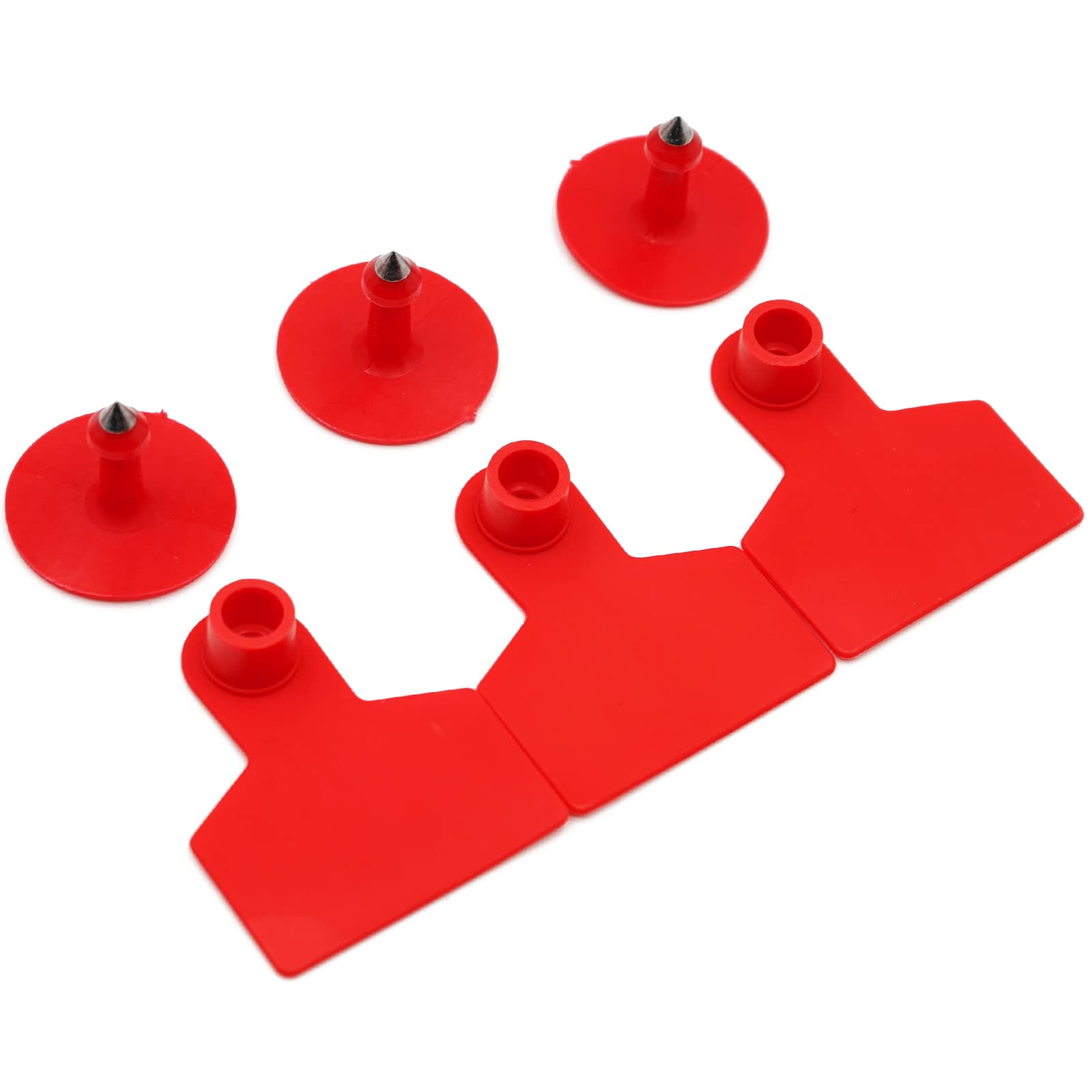 Targhette Per Orecchio Bestiame - 100 Pezzi Vuoti Viola Per Bovini, Pecore, Capre - Foto 12