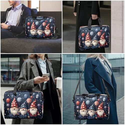 Maletín para laptop unisex 15.7x11.8x3 in resistente al agua miniatura 2