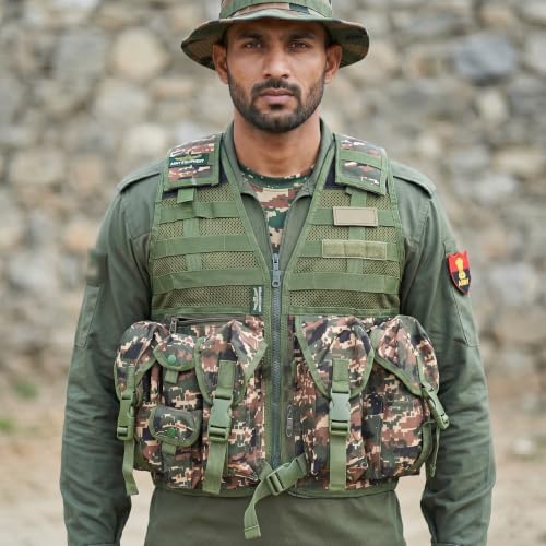 Image of Azad tactical vest for ary with stuff oragnizer and poches