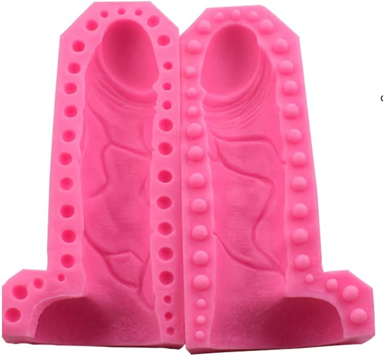 Novelty Silicone Molds Funny Shaped Chocolate Mold DIY Mousse Cake Candy Fondant Mold Soap Making DIY Candle Creative Cake Making Molds (Large)