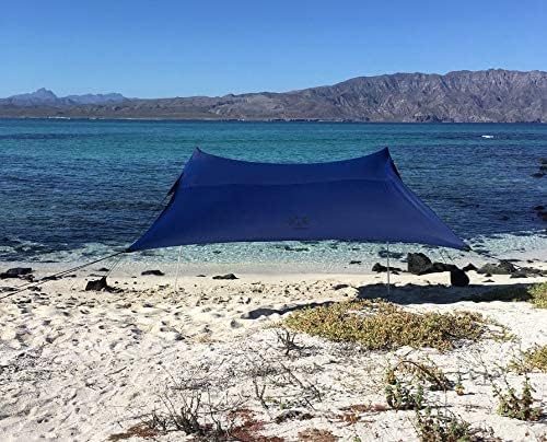 Neso Strandzelt mit Sandanker, tragbares Sonnendach