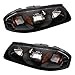 Driver and Passenger Headlights Headlamps Replacement for Chevrolet 10356097 10356098