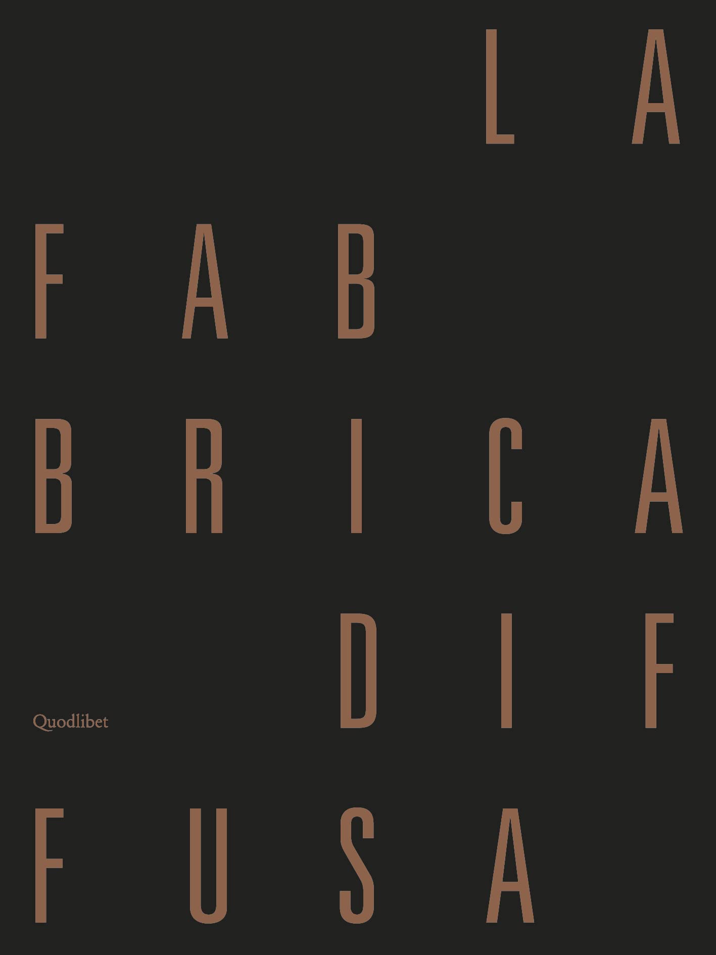 La fabbrica diffusa Cesena édition prestige en couleurs avec 5 fascicules d'architecture