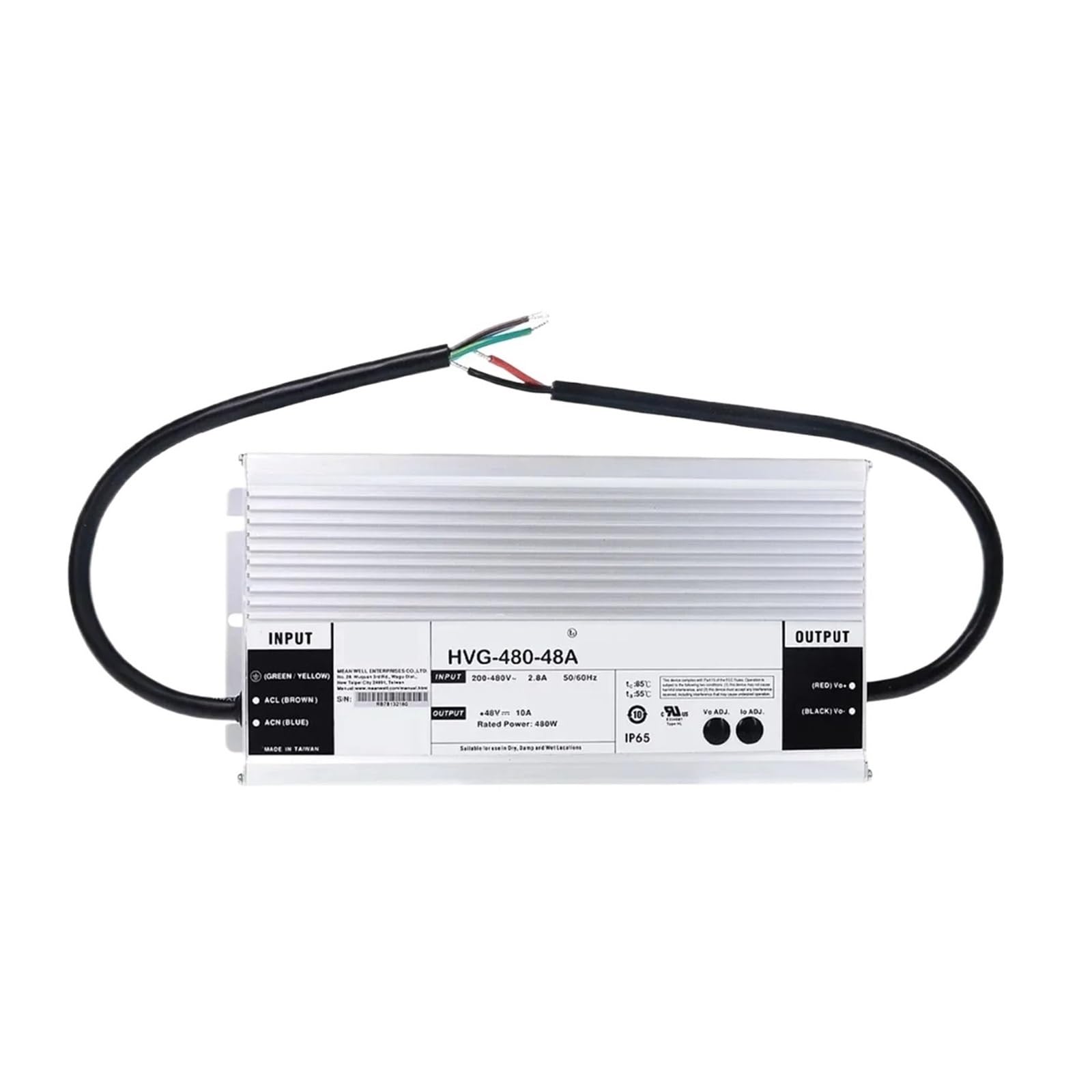 MUYTQAERG Switching Power Supply HVG-480-30A 480W 30V 16A
