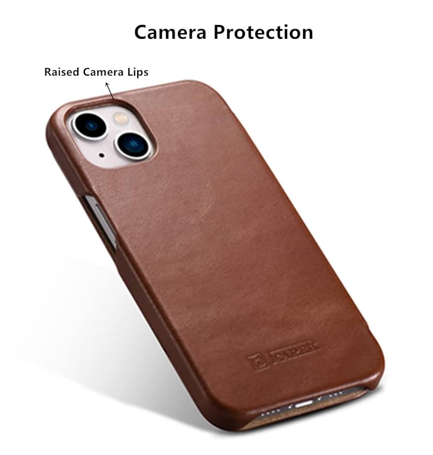 ☆送料無料 ICARER iPhone 14/13 用 ケ ブラック 4432 Leather iphone Custom Leather Phone Cases Wholesale