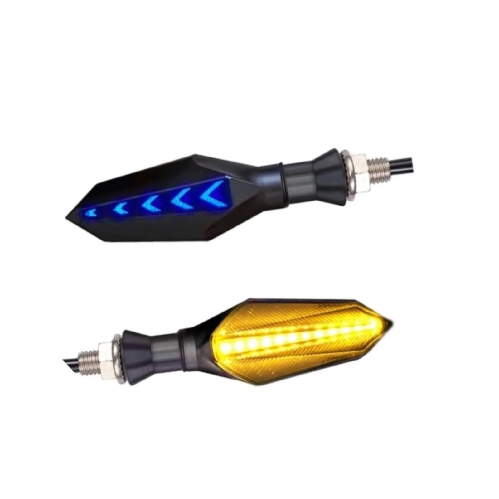 Compatible Con Suzuki Para GSXR 600 750 1000 Para GSR 600 750 400 Para SV650 SV400 Para GSF650 SV1000 Flechas Intermitentes De Señal De Giro Ámbar 12V 10mm(A)
