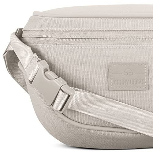 JOHNNY URBAN Bum Bag Fanny Pack Women & Men Beige, Ben, Hip Bag Made of Recycled PET Bottles for Festivals Sports & Travel - Image 3