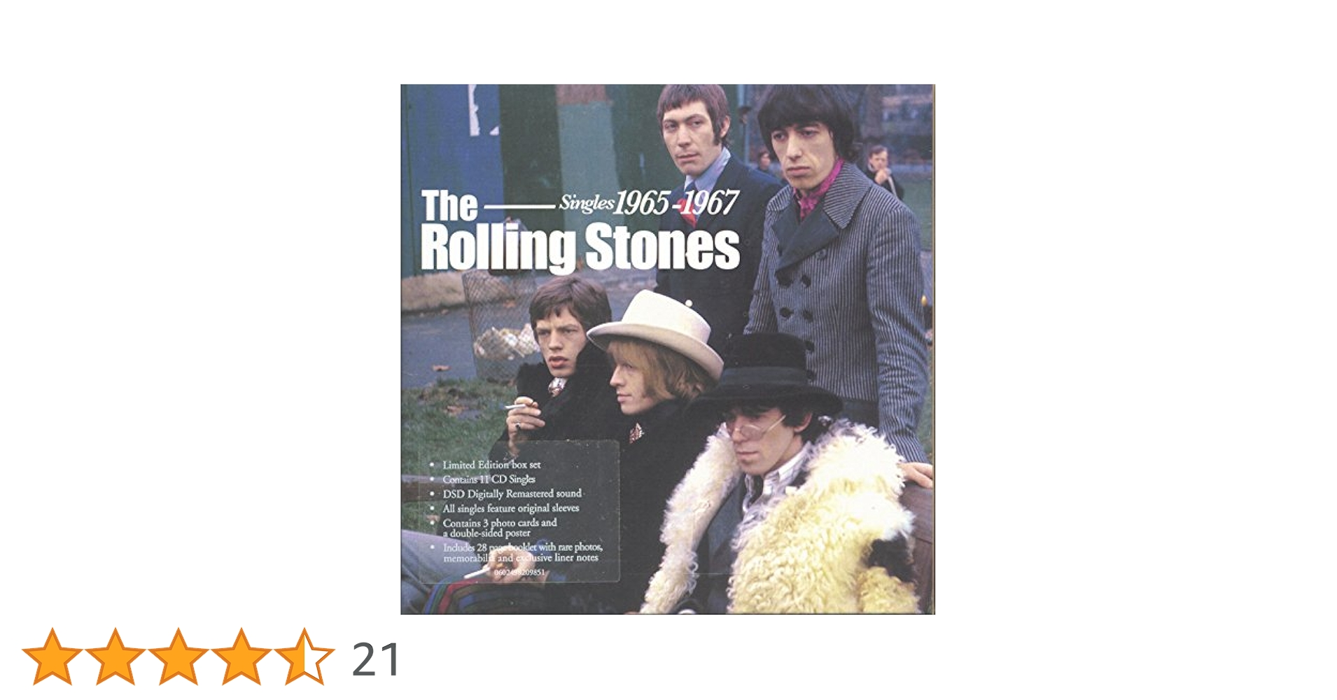 Amazon.co.jp: 【輸入盤】The Singles 1965