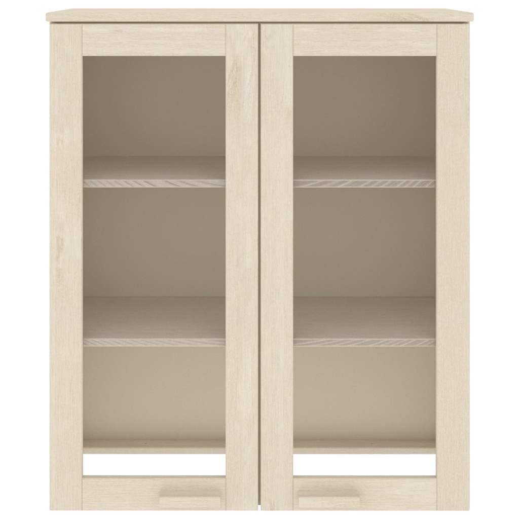 Kredens Superior HAMAR Sosna lite Brązowy Miód 85x35x100 cm