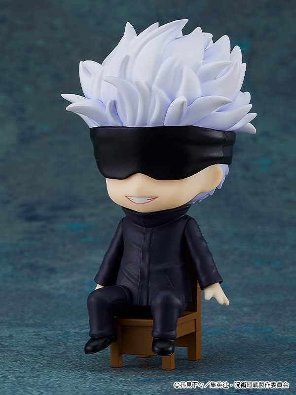 Miniatura 3 de Good Smile Jujutsu Kaisen Satoru Gojo Nendoroid Swacchao! Figura de acción, multicolor