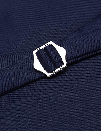 Gilet homme bleu de coupe Large aux finitions haut de gamme