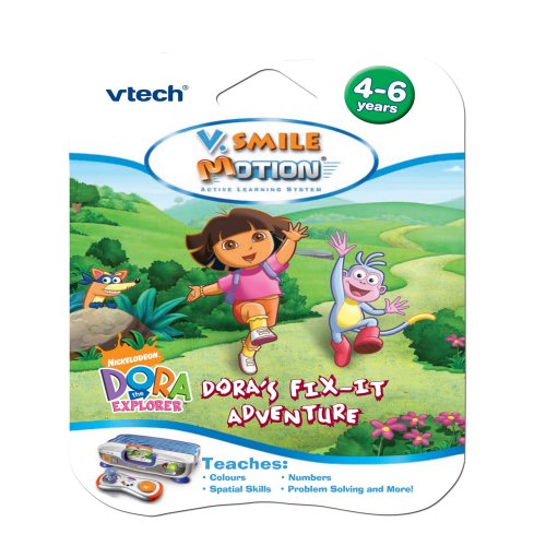 VTech Electronics V.Smile Motion Software Dora the Explorer: Dora's Fix-It Adventure (Multi-Coloured)