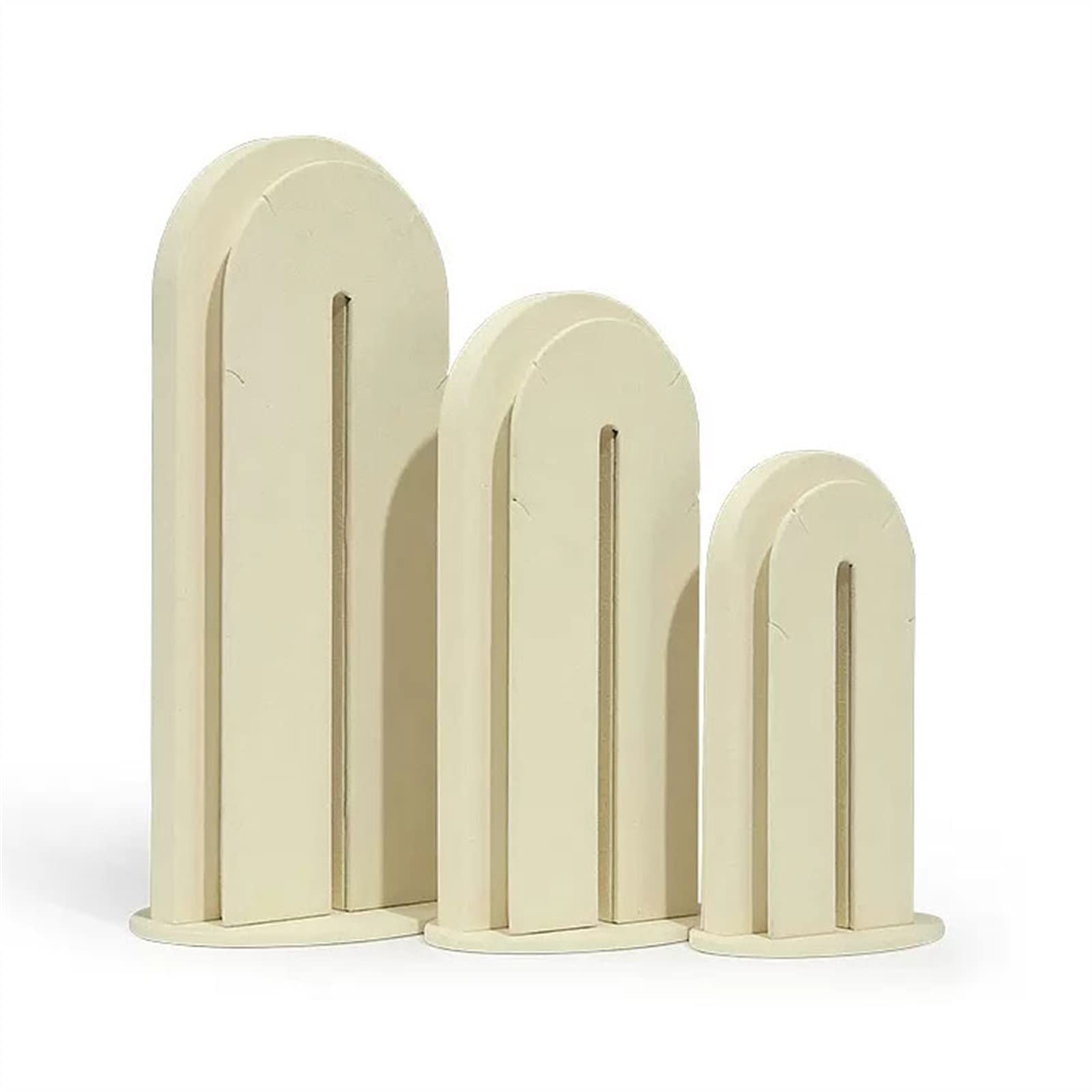 J9V4G6S3B5 Jewellery Storage Freestanding Necklace Easel Display Stand Holder Multiple Bust Jewelry for Necklaces, 3PCS