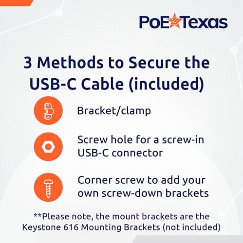 Convertisseur Actif PoE+ vers USB-C 25W Gigabit haute performance - 6