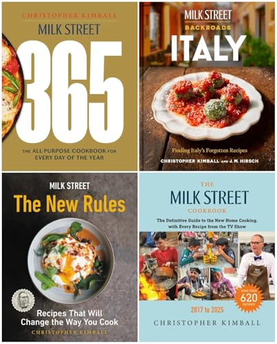Change The Way You Cook (Milk Street Series) 4-Book Bundle Set - Global Flavors and Smart Cooking Techniques - Milk Street 365, Backroads Italy, The New Rules, The Milk Street Cookbook