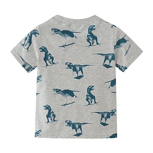 T-shirt d'été pour garçons avec finitions soignées - 2