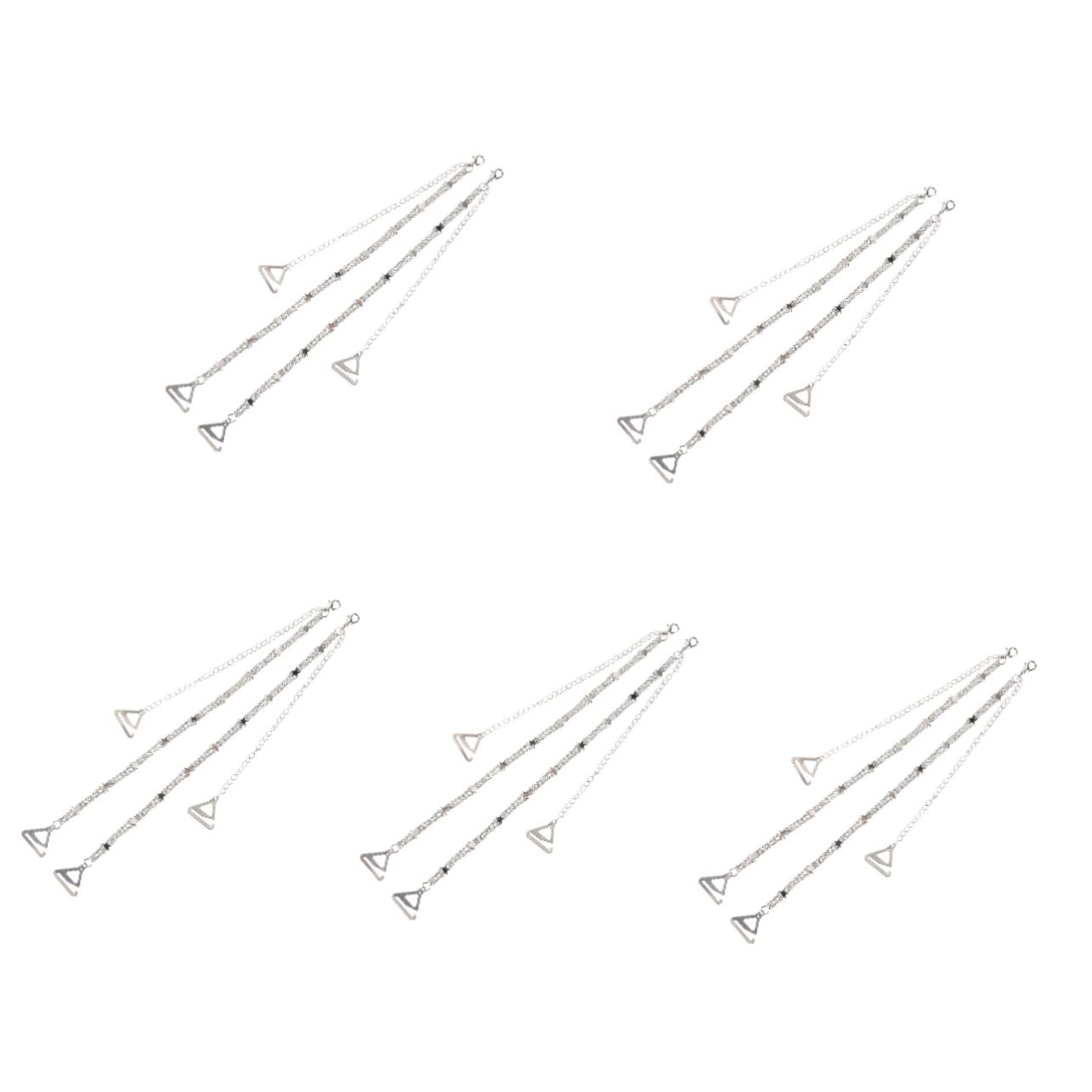 10piezas Tirantes Decorativos Para Sujetadores Invisibles Correas De Hombro Removibles Para Mujeres Perfectos Para Bodas y